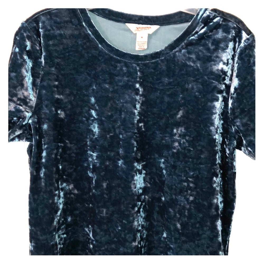 Super soft velvety crop top